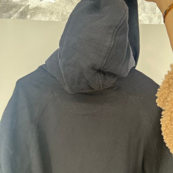 Adidas Y-3 Classic Women's Black 100 Cotton French Terry Hoodie GV2799 Medium - Picture 8 of 13